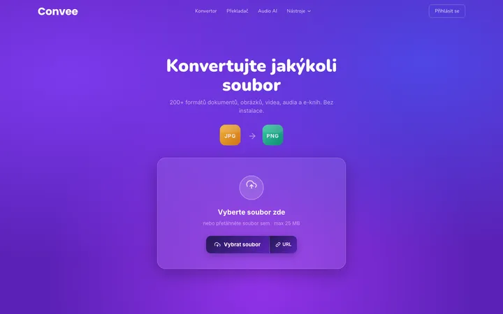 Convee homepage (convee.co)