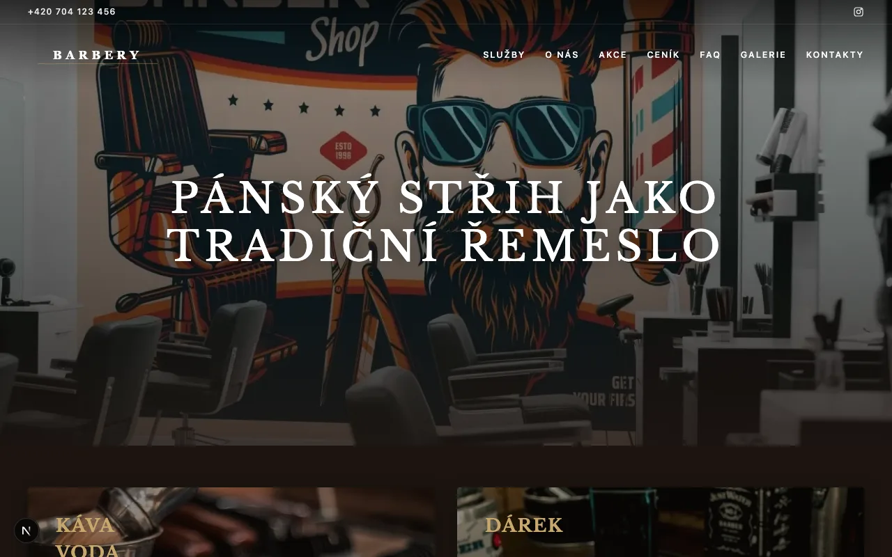 Premium web — Barber 03